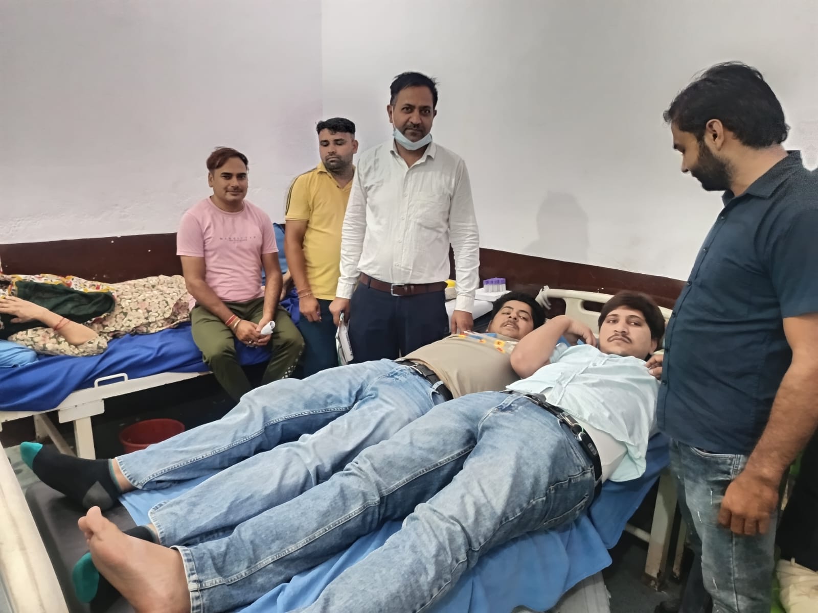 Panipat: रक्त शिविर के दौरान 85 यूनिट रक्त इकट्ठा हुआ