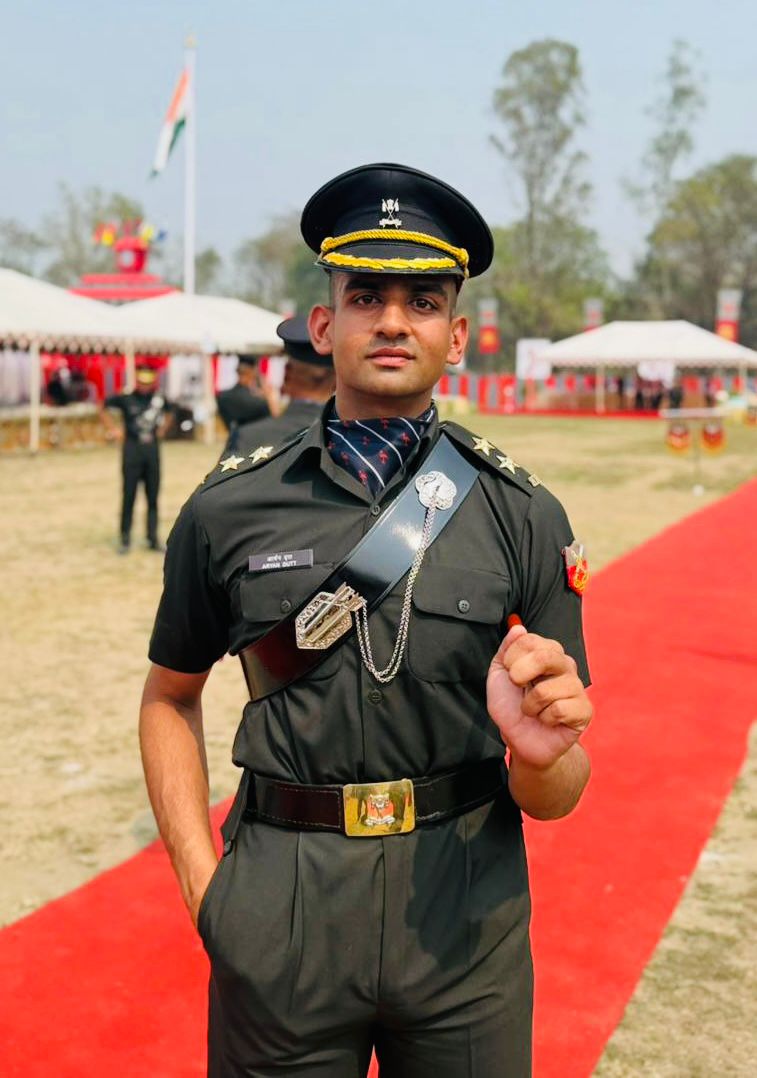 मोहाली के आर्यन दत्त बने भारतीय सेना की प्रतिष्ठित 4 हॉर्स रेजीमेंट में कमीशंड अधिकारी