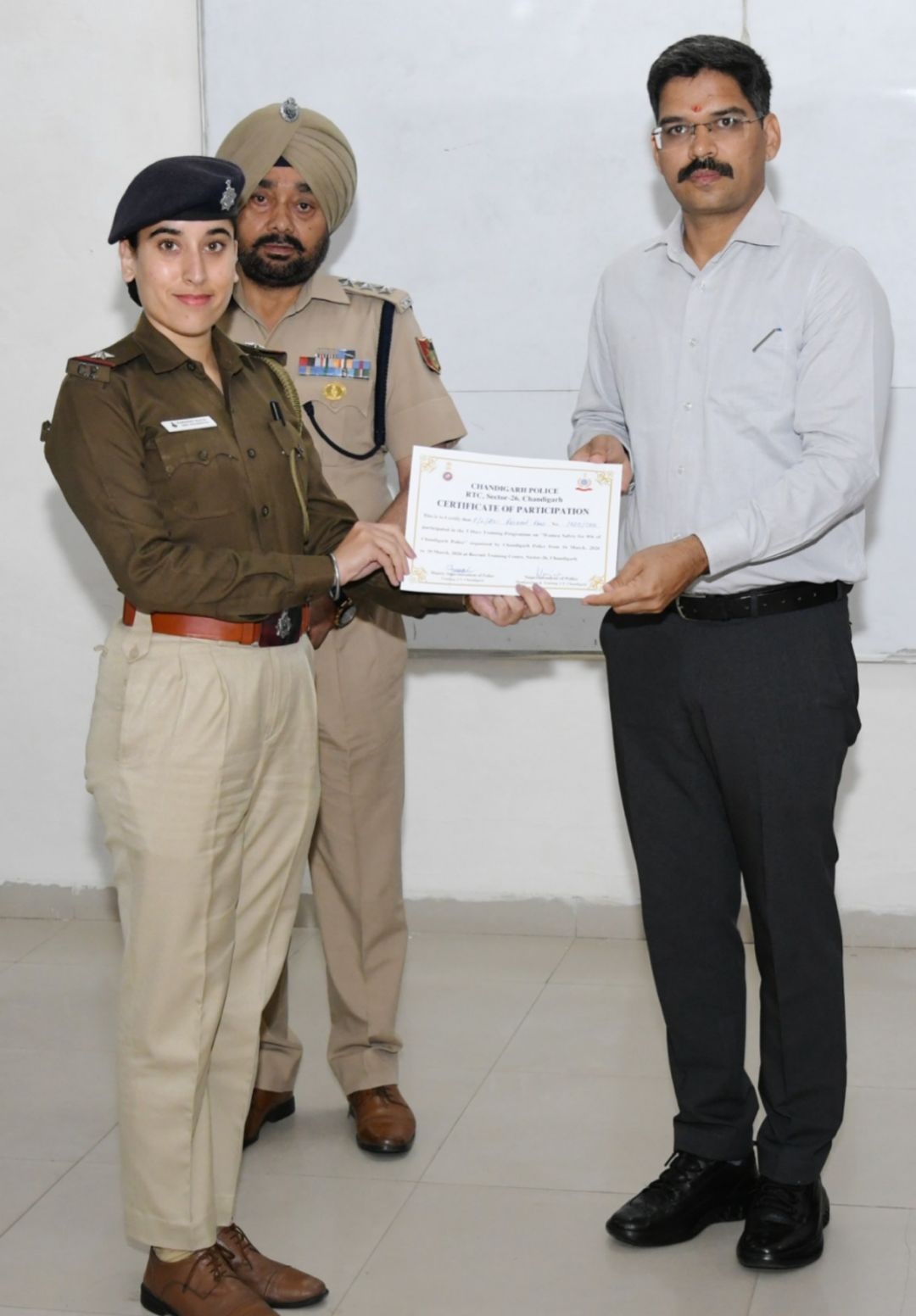 चंडीगढ़ पुलिस ने महिला सुरक्षा पर पांच दिवसीय वर्कशॉप आयोजित की