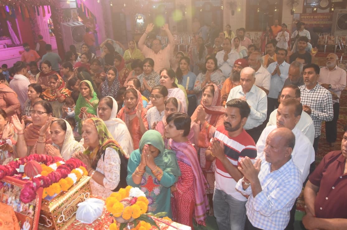 एस.एस. खुराना परिवार द्वारा आयोजित श्रीमद्भागवत कथा का भव्य समापन