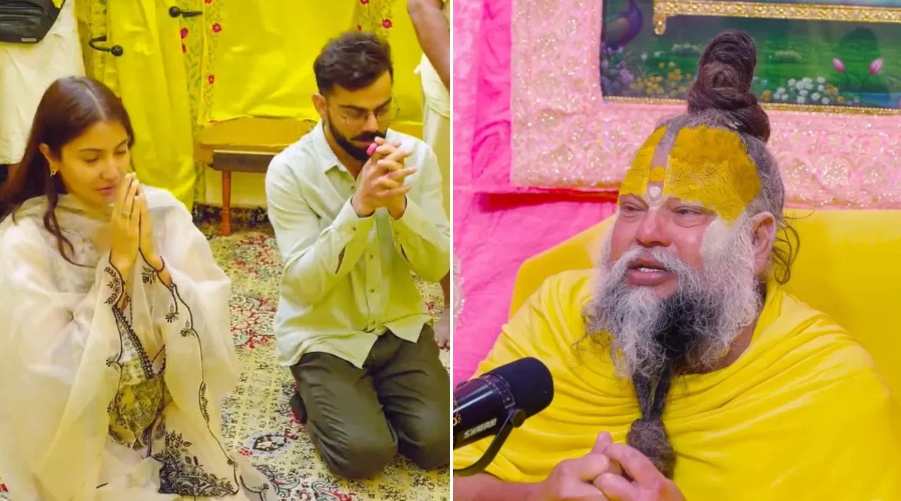 Vrindavan: वृंदावन में दिखी विराट-अनुष्का की सादगी, प्रेमानंद महाराज से मिले