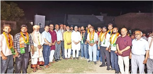 Hoshiarpur: तीक्षण सूद वार्ड न. 28 की जन सभा में  ने कहा भगवंत मान  सरकार ने पंजाब को काले दौर  में धकेला