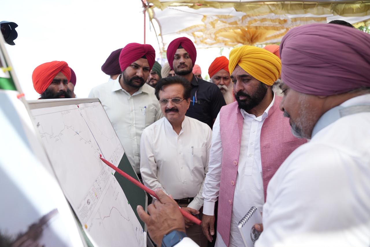 Jalandhar: भगवंत सिंह मान की पहल, बाढ़ से बचाव के लिए धुस्सी बांध लिंक सड़क परियोजना शुरू