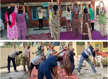 Hoshiarpur: ब्लॉक हारटा बडला के स्वास्थ्य केंद्रों में उत्साहपूर्वक मनाया गया 'अंतर्राष्ट्रीय योग दिवस'