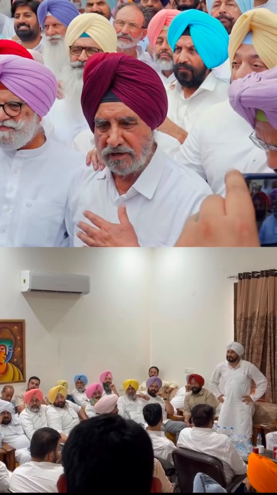 पंजाब कांग्रेस में टूट के आसार, चन्नी की मीटिंग में 50 नेता पहुंचे, वड़िंग की प्रधानगी वापिस लेने की मांग