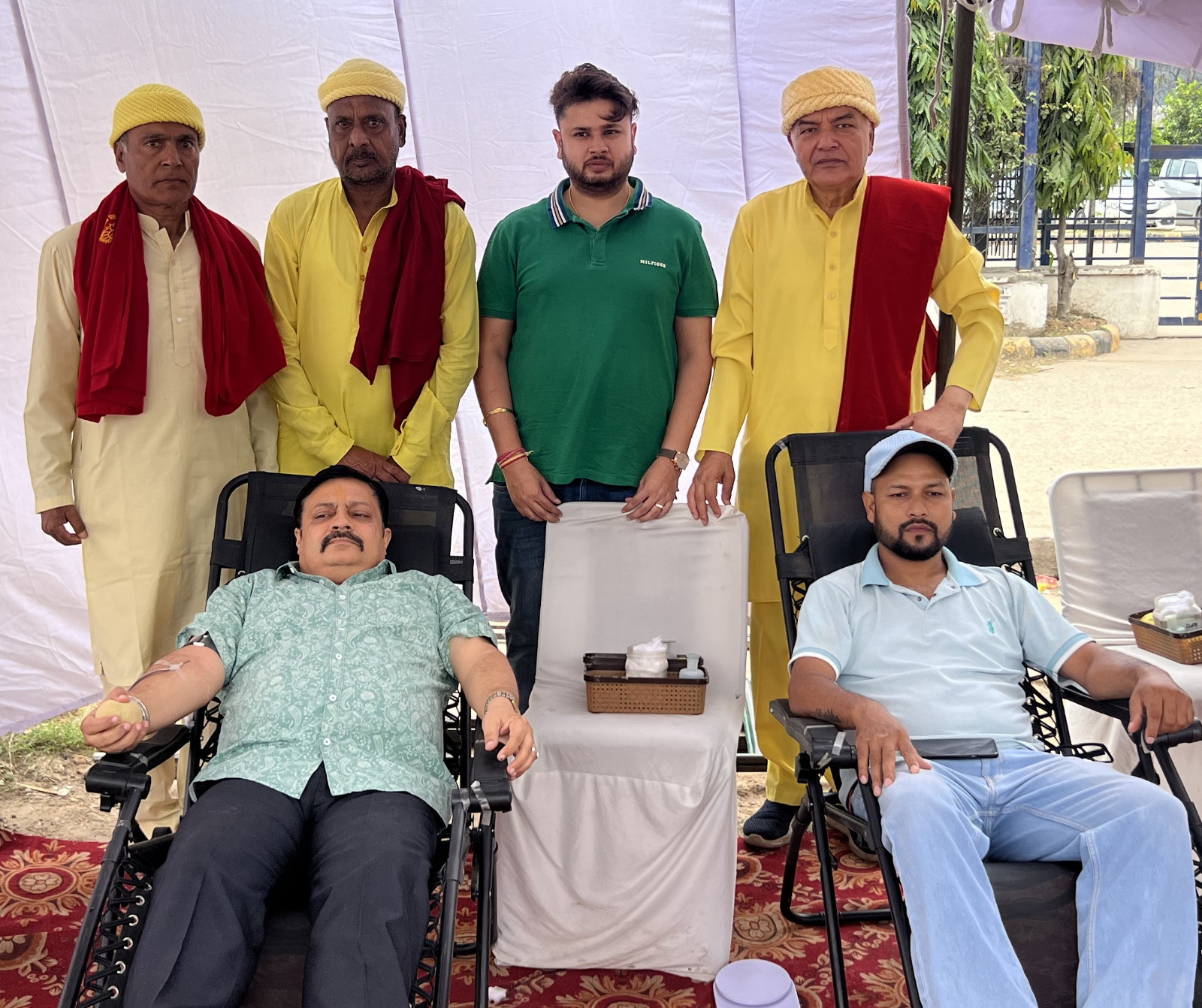Zirakpur: स्वैच्छिक रक्तदान के लिए जागरूकता अभियान, विश्वास फाउंडेशन ने रेडक्रॉस के सहयोग से लगाया शिविर