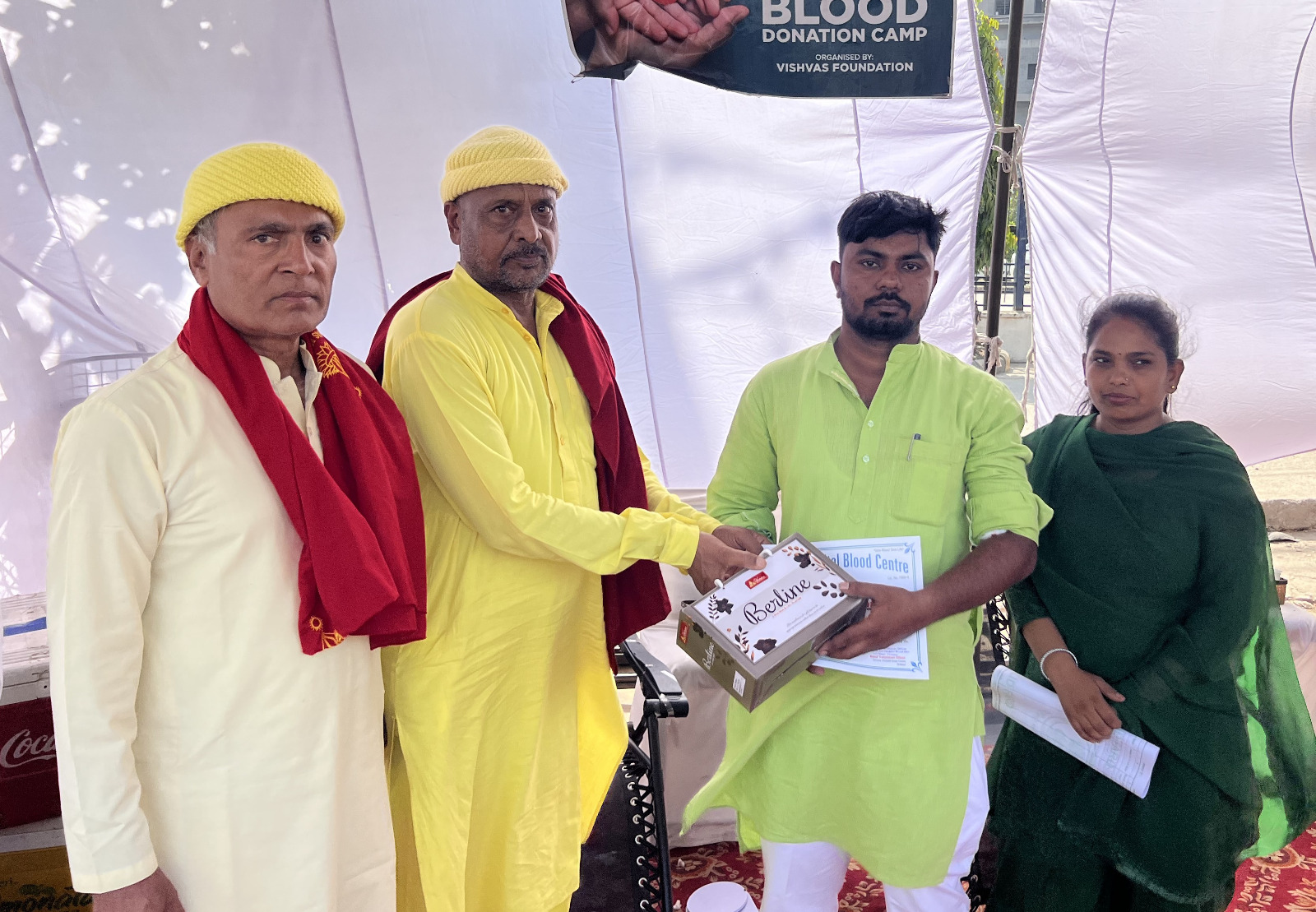 Zirakpur: स्वैच्छिक रक्तदान के लिए जागरूकता अभियान, विश्वास फाउंडेशन ने रेडक्रॉस के सहयोग से लगाया शिविर