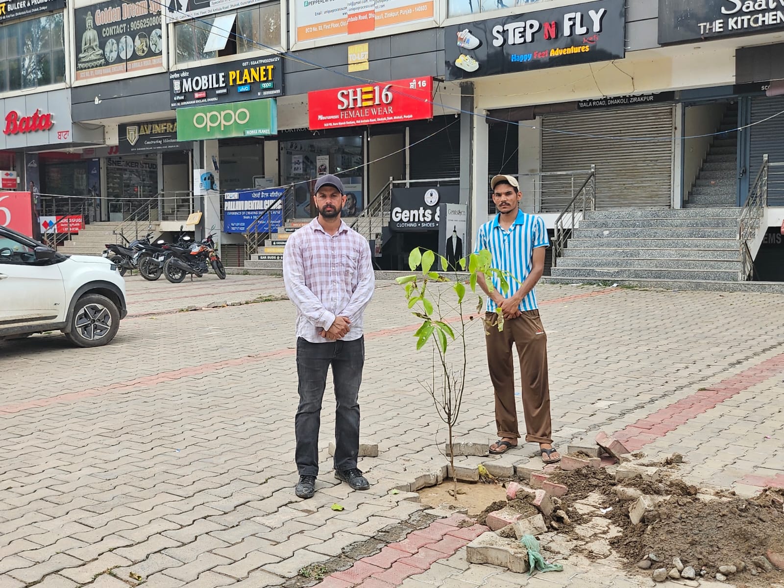Zirakpur: ढकोली की ग्रीन बेल्ट होगी सुरक्षित, 2000 पौधों के साथ वन विभाग ने शुरू किया हरियाली अभियान